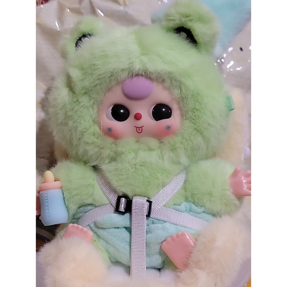 Baby Three Vehicle Mounted Baby plush pendant confirmed Frog Character Scented.